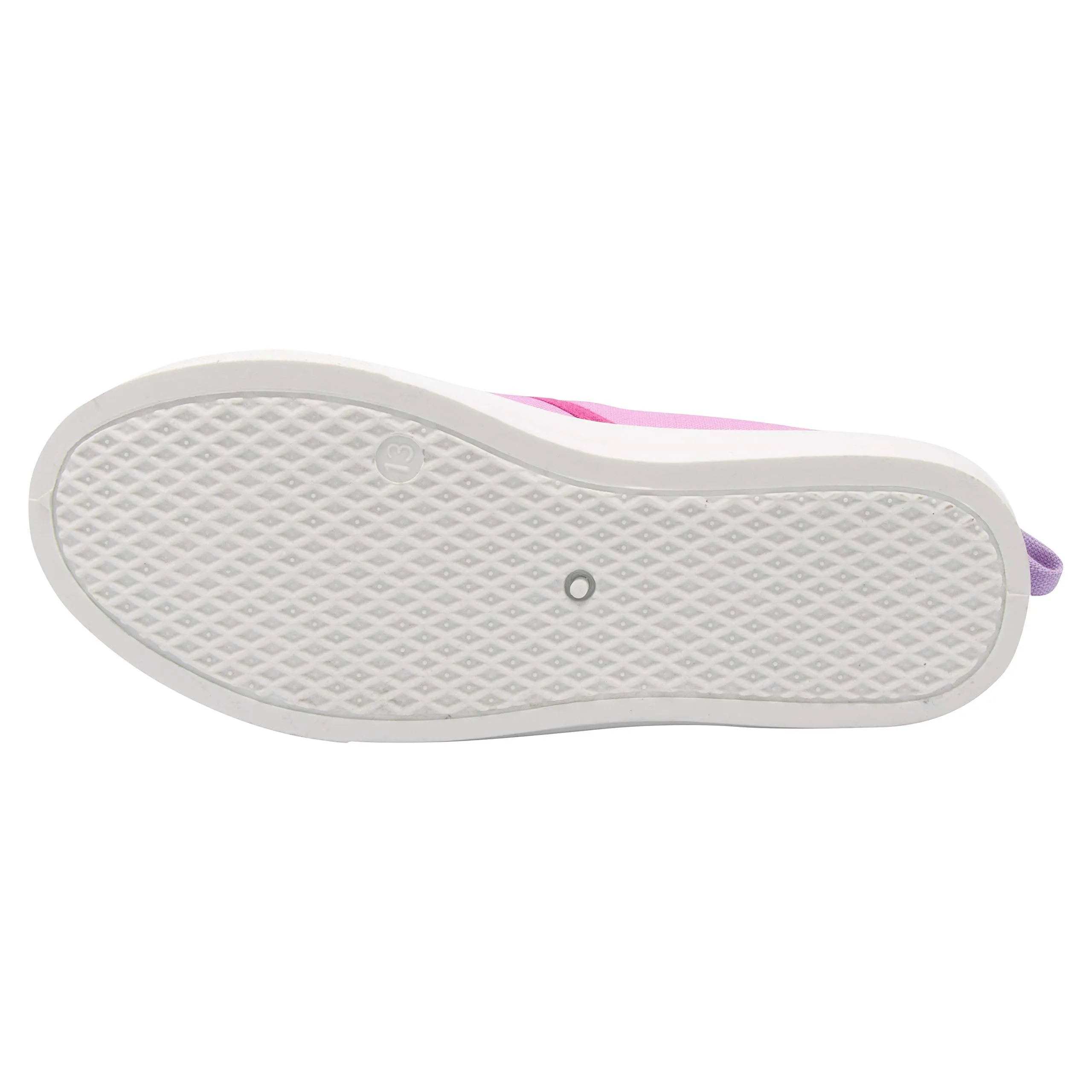 L.O.L. Surprise! Girls Slip-On Canvas Sneaker; Pink Size 11